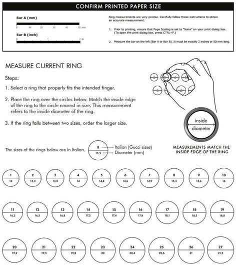 gucci ring mannen|Gucci men's ring size chart.